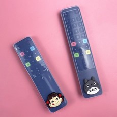 适用TCL电视机遥控器保护套透明可爱卡通雷鸟遥控器套硅胶防摔套, 1個