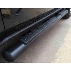 그랜드 체로키 사이드 스텝 바 JEEP 발판 조명 없음 (쿨 블랙), 2. 조명 없음 (크롬 실버)