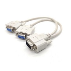 켄텍 1피트 FT 시 DB9 연장 USC1K 남성2X DSUB USB MAC 컨버터, 0, 블루 1부 2 3 6 인터페이스
