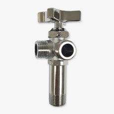 2구 앵글밸브 조절가랑 세면대 싱크대 욕실 두갈래 양갈래 변기 교체 부속 국산