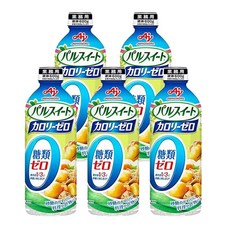 아지노모토 펄 스위트 칼로리 제로(액체 타입 600g×5개 세트) 당류 제로, 5개, 상세참조