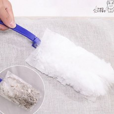 먼지 청소 정전기 털이 극세사 스위퍼 더스터 리필 본품 가구 틈새, 1개, 리필10p