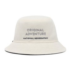 내셔널지오그래픽 N234AHA750 리버시블 모직햇 IVORY