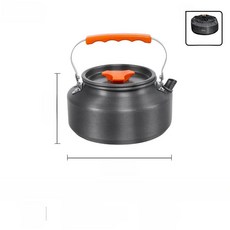 미니 전기 세라믹 적외선 가열 스토브 우유 물 보일러 히터 커피 모카 조리대 버너 스튜 핫팟, 1개, 2. [식품등급 알루미늄 합금] 1.6L 오렌지 ...