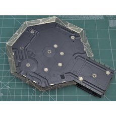 鋼魂 AW9 S05 鋼彈 展示地臺 防墜網蝕刻片, 1個, S05 地臺防墜網蝕刻片