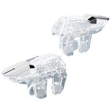 어썸컨셉 모바일 게이밍 스마트폰 6핑거 클로 트리거, 1세트, 투명, ASCT6