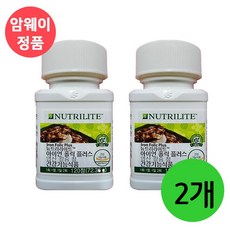 암웨이 아이언 폴릭 플러스 120정 2개