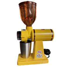飛馬 Plus 600N 電動磨豆機，可調粗細，家用商用皆宜, 乾隆黃, 1個, 227ml