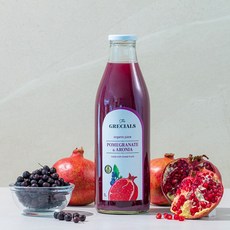 그리스 유기농 100% 석류주스 크레시얼스 1리터 6입, 1L