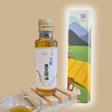 傘下有仁 柴米油鹽醬醋茶禮盒 免運優惠 入厝 過年伴手禮 企業送禮 聖誕結婚禮盒, 1個, 冷壓黑芝麻油150ml, 150L