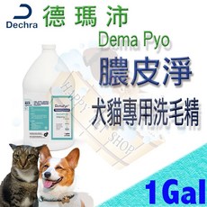 DermaPyo 徳瑪沛 膿皮淨 犬貓專用洗毛精 1加侖, 1個, 膿皮淨1加侖-效期2025/09