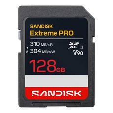 SANDISK 新版 Extreme PRO 128G UHS-II U3 V90 SDXC 高速 記憶卡 大卡 代理商保固 公司貨, 1個, 128GB