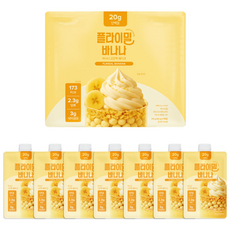 플라이밀 단백질 쉐이크 파우치 바나나맛, 45g, 7개 45g, 7개