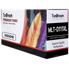 삼성 MLT-D111XL 3000매 특대용량 호환토너 MLT-D111S SL-M2027 M2027W M2029 SL-M2077F SL-M2078F M2074F 재생, 1개