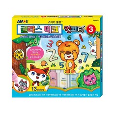 아모스 글라스데코 컨페티3 13색, 1개, 혼합