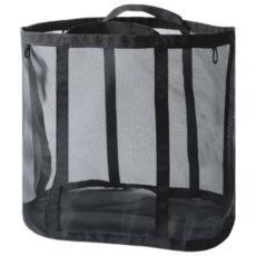 折疊洗衣籃 - 尼龍網, 02.黑色