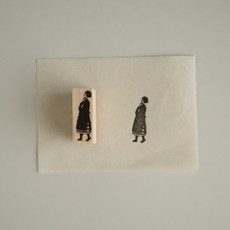 MA7 stamp 文子印章系列 點頭文子 MNS-061, 1個