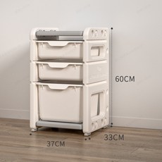 格森兒童玩具收納架家用, 1個, 大容量 基礎款