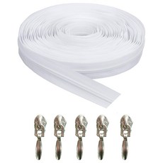 5호나일론 롤지퍼 400cm 5호 링고리슬라이더, 1개, 화이트