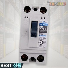 티엔에스 태성 배선차단기 TB32 2P 20A 2.5KA 전기차단기 30AF 단상용