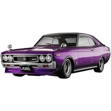 하세가와 Hasegawa 1/24 닛산 로렐 HT 2000SGX KHC130 후기형 1973 "사용자 정의 버전" 플라스틱 모델 20820, 1개