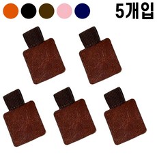 팡스몰 애플펜슬 홀더 다이어리 펜홀더 테블릿 부착 5개입, 브라운