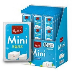 상하 미니치즈크림치즈 매일유업 냉장 48gx15개, 15개, 48g