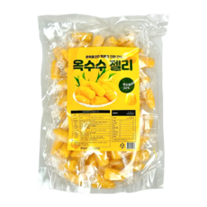 혜성식품 옥수수젤리 디저트 간식, 1개, 1kg