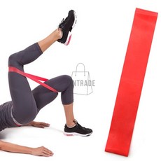 스트레칭밴드 레드 0.9mm 운동고무밴드 운동밴드