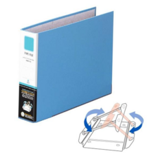 가로형 양면개폐형 파이프바인더 A4 7c 홀간격 폭 5cm 59000EA 1EA, 본상품