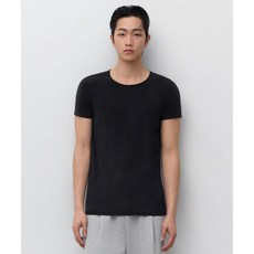 MUSINSA STANDARD [쿨탠다드] 라이트웨이트 크루 넥 언더셔츠 [블랙]118459