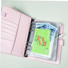 생활비다이어리 육공 다이어리 지퍼백 현금지퍼백 현금생활 A5 AWWD88E4A, 본상품