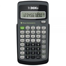 Texas Instruments TI-30X IIS 2줄 공학용 계산기 파란색 섞인 검정색 162505, Texas Instruments TI-30X IIS 2