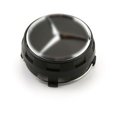 [주주파츠몰] 벤츠 돌출형 휠캡 AMG 75mm 타입 교체용 휠커버 전차종 공용 호환 용품, 블랙