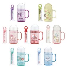 산리오 칫솔 케이스 세트 (쿠로미 시나모롤 헬로키티 한교동 마이멜로디 토토로 스밋코구라시), 시나모롤세트, 1개, 시나모롤세트