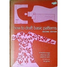 [중고] How to Draft Basic Patterns (2.E) | Ernestine Kopp | Fairchild | 1982년