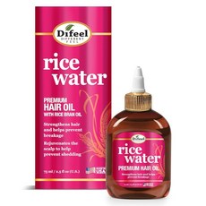 Difeel Rice Water 프리미엄 헤어 오일 70.9g(2.5온스) - 모발용 강화 라이스 워터 모이스처라이저, Difeel Rice Water 프리미엄 헤어 오일 7