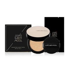 정샘물 에센셜 스킨 누더 쿠션 14g + 리필 14g, 미디엄, 1개
