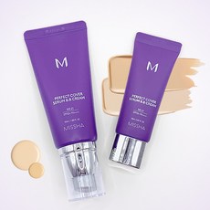 미샤 M퍼펙트커버 세럼 비비크림, 23호 뉴트럴베이지, 20ml, 1개
