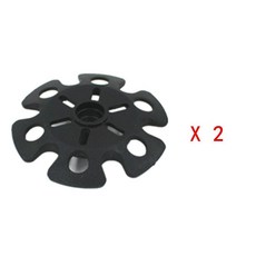 스키폴바스켓 스노우 그립 지지대 눈 하이킹 스틱 팁, 1개, 2개