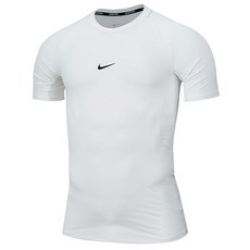 나이키 반팔 프로 드라이 타이츠 탑_FB7933-100