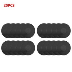 프리스타일 리브레 패치 스포츠 센서 접착 스티커 통기성 방수 패치 오버패치 테이프 등산용 40 개 30 개 20 개 10 개, 4) 20pcs Black, 7.4mm, GPS