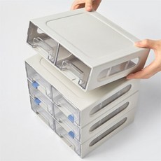 폴리앤틴틴 멀티박스 4단 서랍형약정리함, 중