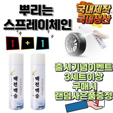 꼬맹아안녕 국내제작 국내생산 뿌리는 스노우체인 스프레이체인(1+1/500ml*2개-1세트구성), 1세트, 500ml