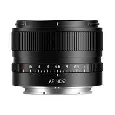 티티아티산 AF 40mm F2 소니 E마운트 풀프레임 렌즈