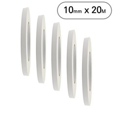 아트위브 마스킹 테이프 종이테이프 아이보리 10mm, 5개