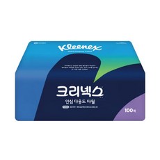 크리넥스 천연펄프 안심 다용도 키친타월, 100매, 10개