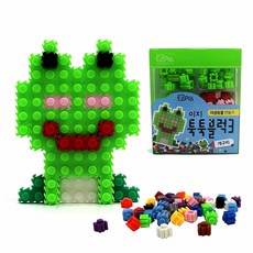 이지 쿵쿵블록 개구리 4개입 완구 블록 놀이 장난감 게임 조립 조화 어린이 창의력, 본상품