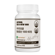 활성 엽산 1000 60정