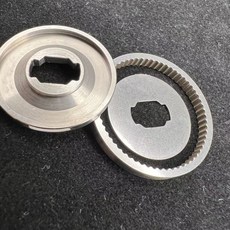 小烏龜叮叮卸力改裝報警器 不銹鋼不損剎車 釣魚輪配件, 1個, 其他型號請留言備註,左手